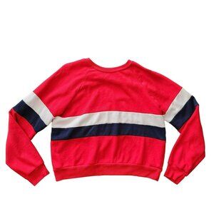 Girls Heart Hips Red Sweater Size Large